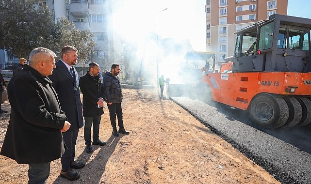 Buca’da asfalt seferberliği