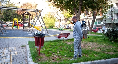 Karşıyaka’da haşerelere karşı kararlı mücadele