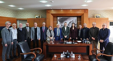 Muhtarlardan Başkan Vekili Akın’a ziyaret