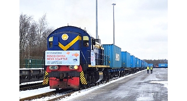 FESCO, Çin’den St. Petersburg’a İlk Doğrudan Tren Seferini Başlattı