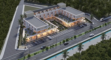 Kız Öğrenci Yurdu Projesi Hızla Yükseliyor