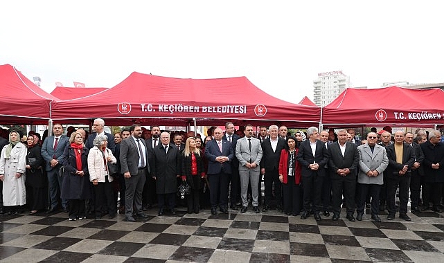 Keçiören’de Atatürk Anılarak Cumhuriyet Bayramı Kutlandı